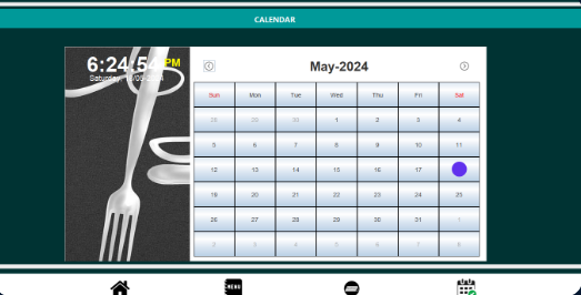 Parteyz Calendar View
